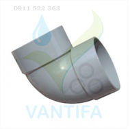 Co nhựa u PVC dầy phụ kiện ống nước 60 76 90 110 114 130 140 160 168 200 220 250mm