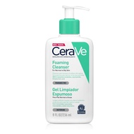 (ส่งทุกวัน) CeraVe Foaming Cleanser โฟมทําความสะอาดผิว สําหรับผิวมัน เป็นสิวง่าย
