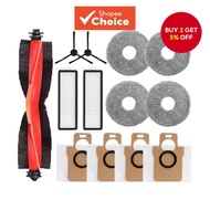 For Xiaomi Robot Vacuum X20 Max /X20 Pro Main Brush Side Brush Mop Filter Dust bag