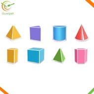 Students Geometry Model 3d Geometry Model Kit 8/12/16/20 Solid Shapes Educational Math Toy for Stude