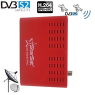 DVB-S2 Mini Satellite H264 Mpeg4 Decoder Tuner Receiver HD 1080P  TV Tuner DVB S2 DVB2 With Meecast CCCAM V8 Ultra