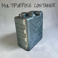 20L/5gallon Water Container or Gas Tank | Multi-Purpose Storage Water Jug