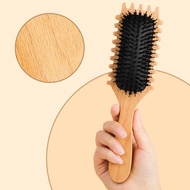 Special Airbag Comb Wooden Jumping Curling Definition Comb Fluffy Hollow Curling Comb