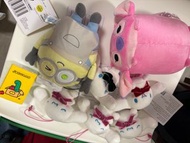 Minions 公仔、Angel 公仔、Cinnamoroll 公仔