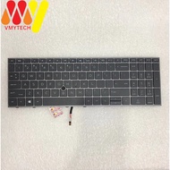 Compatible laptop keyboard HP ZBook Fury 15 G7 G8 New Zin Led + Mouse