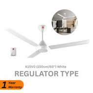 KDK CEILING FAN REGULATOR K15V0 60" / K15V0-PBR 60"  / K15W0 60" / K15W0-SL 60"  / K12V0 48"  / K12V
