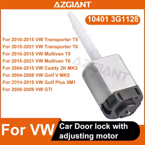 10401 3G1128 Car Door Lock Actuator Motor For VW Transporter/Multivan T5 T6 Caddy 2K MK3 Golf MK5 Go