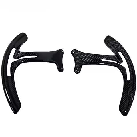 High Quality Car Steering Wheel Paddles Suitable For Ferrari 488 458 Carbon Fiber Paddles