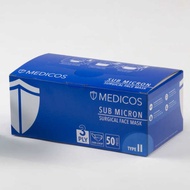 Medicos Surgical 3ply face mask 50's with box