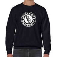 iGPrints GOTHAM CITY UNIVERSITY Design DC Sweatshirt (Black)