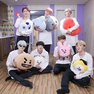 防弹少年团BT21面枕抱枕毛绒玩具Cooky Tata Chimmy RJ怪异枕头图案可爱枕头
BTS BT21 Face cushion pillow Stuffed toy Cooky Tata 