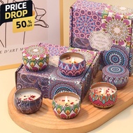 Bulk Order (61A) Local Seller Aroma Scented Candle Natural Fragrance Dry Flower Handmade Wangi  Door