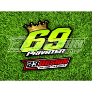 STICKER 69 PRIVATE STICKER 69 PRIVACYTER