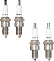 TORCH 4pcs F7RTC Spark Plug Replacement for NGK 5534/BPR7ES V-line-19 Spark Plug, for Bosch 7992/WR5