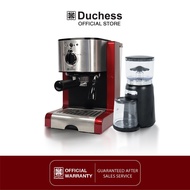 Duchess CM5000 - เครื่องชงกาแฟสด มี 3 สี ให้เลือก (สีดำ/สีแดง/สีเงิน) พร้อมระบบสตรีมฟองนม และการใช้งานที่แสนง่ายดาย รับประกัน 1 ปี