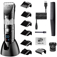 (SG shop) Hatteker Rechargeable Hair Clipper 7 in 1 professional salon hair trimmer