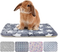 3PCS Guinea Pig Bed Soft Rabbit Bedding Cage Liner Warm Bunny Mats Pee Pads Fleece Blanket Plush Ham