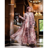 ANKARA STYLE ROYAL DRESS BY ARABELLE ||READY JULY