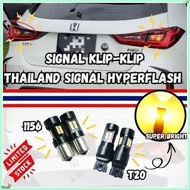 Orignal Japan Quality Thaistyle T20 1156 Hyper Flash T20 Led 7440 Wy21W 1156 P21W Ba15S Led Auto Tur