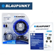 Blaupunkt AK1 8S | 2 Channel 8 Gauge Car Audio Amplifier Wire Kit 8GA Installation Cable Kit Set