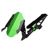 กันกระแทกแบบติดหลังคาเครื่องยนต์แบบปรับแต่งได้สำหรับ Kawasaki Ninja 400 250 Z400 18-23 ปี อุปกรณ์เสร