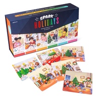 SPARK INNOVATIONS Holiday Tell A Story Cards, Sequencing Game, Speech Therapy Materials, Autism Game