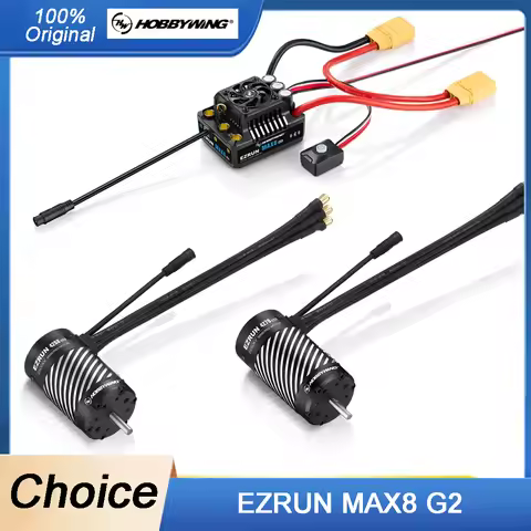 HOBBYWING EZRUN MAX8 G2 160A ESC 4278SD 2250KV 4268SD 2500KV Motor Burshless Sensored Combo for 1/8 
