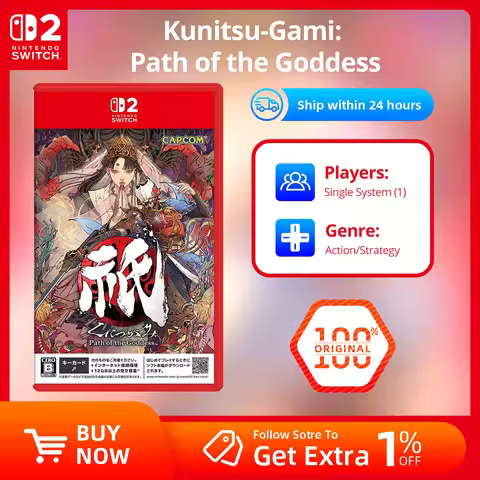 Nintendo Switch 2 Game Deals - Kunitsu-Gami Path of the Goddess - Games Adventure Action and RPG Gen