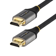 StarTech.com 20in (0.5m) Premium Certified HDMI 2.0 Cable - High-Speed Ultra HD 4K 60Hz HDMI Cable with Ethernet - HDR10, ARC - TPE Jacket - UHD HDMI Video Cord - For UHD Monitors, TVs, Displays - M/M (HDMMV50CM)