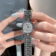 นาฬิกาข้อมือแบบกลไกย้อนยุคสำหรับผู้หญิง Ciloa Rudolf สายโซ่แบบเรียบง่าย กลไกควอตซ์ ป้องกันน้ำได้ 3 A