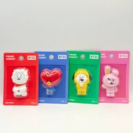 [Official BTS] BT21 Figure Magnet – TATA, COOKY, CHIMMY, RJ | LINE FRIENDS Licensed Collectible, K-P