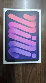 (2手) iPad mini 7 512gb wifi版 purple 紫色 (2手使用品)