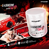 FITWHEY SUPPLEMENTS L-LEUCINE 5000 300 g ส่งเสริมกระบวนการสังเคราะห์โปรตีนในกล้ามเนื้อ