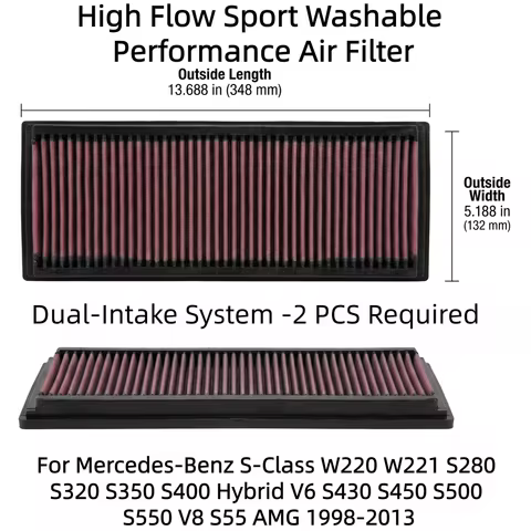 For Mercedes-Benz S-Class W220 W221 S280 S320 S350 S400 Hybrid V6 S430 S450 S500 S550 V8 S55 AMG 199