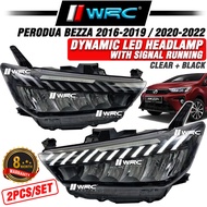 Perodua Bezza 2016 - 2019 / 2020 - 2022 Dynamic Led Headlamp With Signal Running