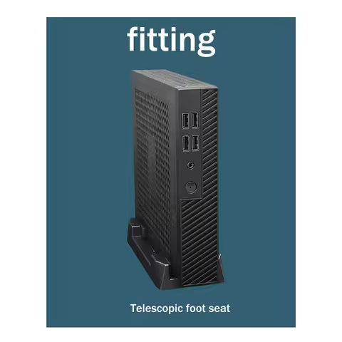 HOT SALE DX01 Thin Mini ITX Desktop Computer Chassis Thin Half Height Computer Chassis Portable Desk