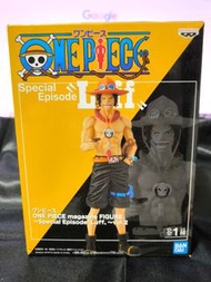 海賊王 One Piece magazine FIGURE 路飛 艾斯 薩博 三兄弟 結義酒 金證 貓貼 日版figure 正版 長闊盒 標準盒 日本模型景品 手辦 週邊 公仔