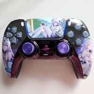 （順豐發货）索尼Sony PS5 DualSense Controller手掣無線控制器PS5 PS5pro PS5Slim Controller原廠手掣高階客製化升級改裝：原神紫光遐蝶標準版，此價格