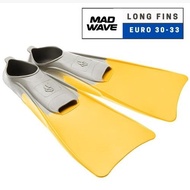 MadWave Swimming Snorkeling Training Long Fins Swim Flippers (EURO 30 - 33)