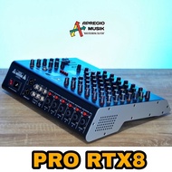 TERBARU/ Recording tech RT Pro RTX8 PRO RT X8 8 channel USB MIXER