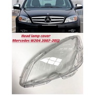 MERCEDES W204 2007-2012 HEADLAMP COVER C200 C250 C300 HEADLIGHT COVER