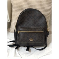 COACH CHARLIE BAGPACK IN MEDIUM (preloved)