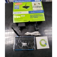 Shiro 4-Port Wireless - N Router WR 150-01 ( Clear Stock )