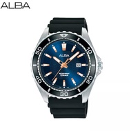 ALBA Active Quartz นาฬิกาข้อมือผู้ชาย (สินค้าใหม่ ของแท้ มีใบรับประกันศูนย์) รุ่น AG8L31X AG8L31X1 สายเรซิ่น AG8L31X1