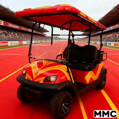 4WD Golf Cart, 48V/60V power options, 2/4/6/8 seats, top speed 63 km/h, high-speed off-road durable 