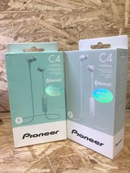 Pioneer 先鋒 C4  藍牙無線掛頸式耳機