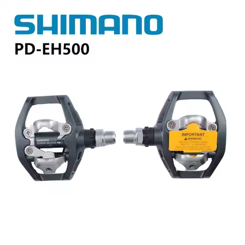 SHIMANO Pedal PD-EH500 Single Sided SPD Pedal For Road Bike Stacking Height 17.4mm Foot Center 55mm 