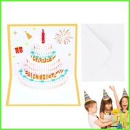 3D Birthday Card 3D Birthday Postcards Creative Novelty Birthday Card 3D Birthday Postcards With Env