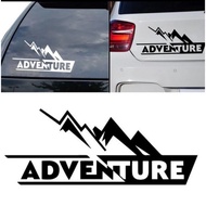 Adventure Sticker Cutting Adventure Car Window Sticker