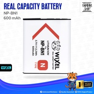 WIXEL Baterai Kamera NP-BN1 for Sony CyberShot DSC J20 T110 T99 TX10 TX100 TX20 TX200 TX5 TX55 TX66